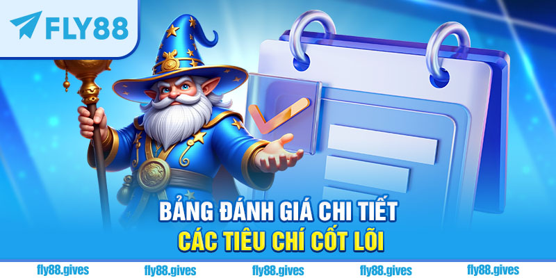 Bảng tổng hợp các tiêu chí cốt lõi